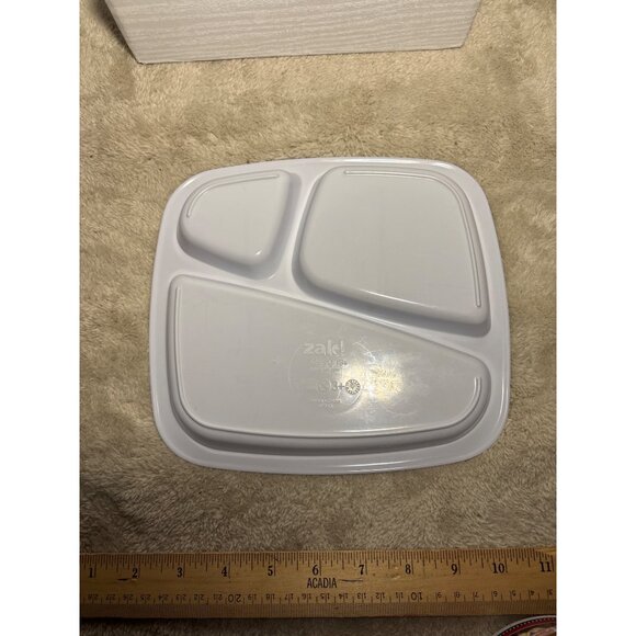 Shimmer & Shine Kids Divided Plate By Zak! 2017 BPA-Free Plastic 8" X 9" - Picture 6 of 7